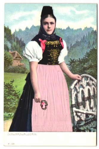 Carte postale tissu gaufré - carte,