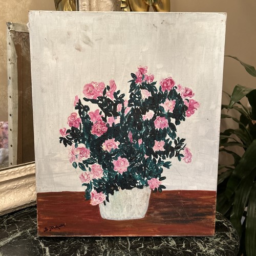 Tableau huile sur toile - huile,