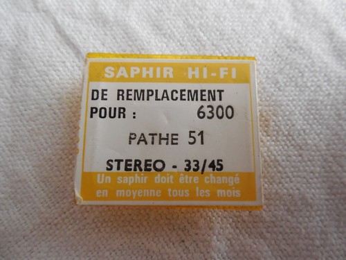 Saphir tourne disque - de,