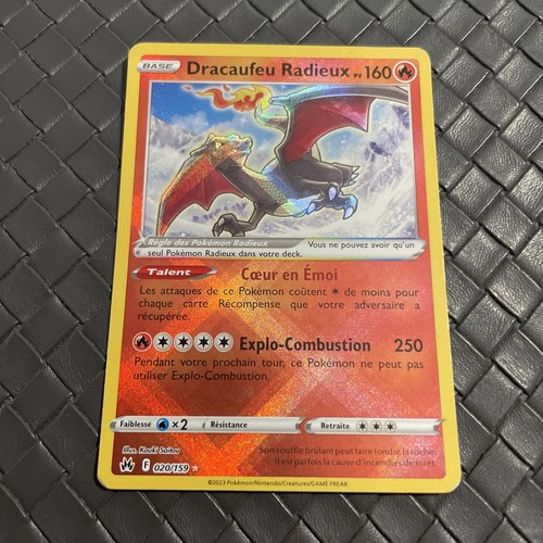 Carte pokémon dracaufeu - carte,