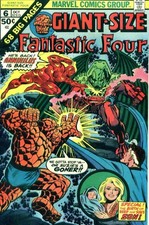 Giant-Size Fantastic Four #6 FN; Marvel | reprints Annual 6 Annihilus - we combi