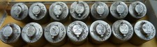 lot of antique tool dies with the 14 stations of the Way of the Cross (Poland)