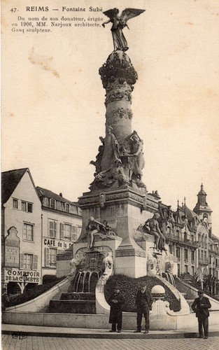 Reims fontaine subé - reims,