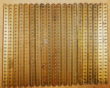 20 CORNIERES DE 25 TROUS DE