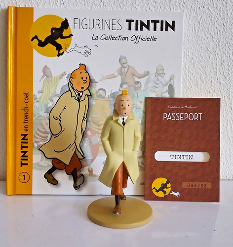 Figurine tintin la - tintin,