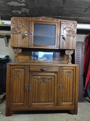 Buffet corps chêne style - buffet, 2