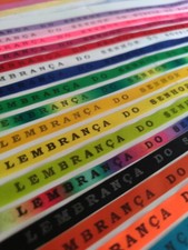 ** 25 Fitas Bracelets Rubans