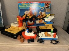 Fisher Price Little People Offshore Cargo Base 945 Vintage 1979 Complet + Boîte