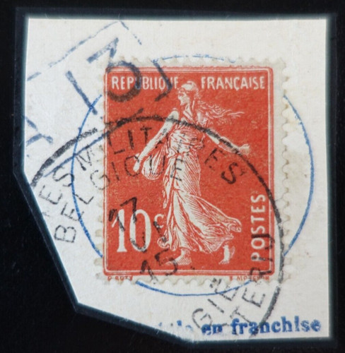 Ww1 oblitération militaire - oblitÉration,