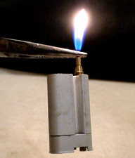 Cartier Must Lighter * Reservoir - Cartridge * Leakless Test Lighter Gas Tank