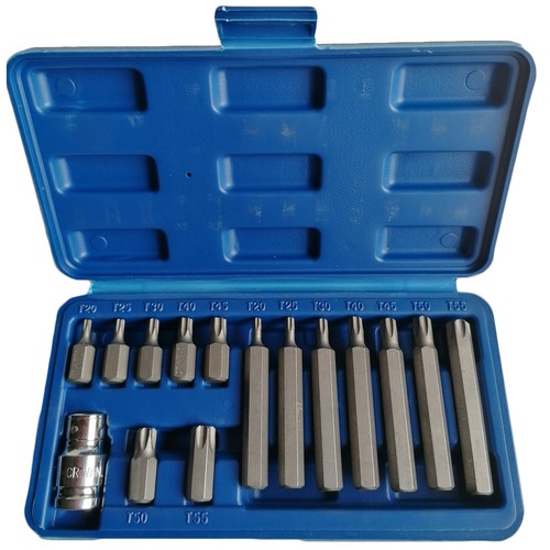 Coffret embouts torx t20 - coffret, 14