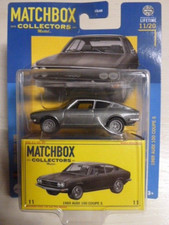 Matchbox Collectors 1969 AUDI 100 COUPE S