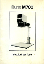 MAGNIFIER " DURST M 700 " INSTRUCTIONS FOR USE