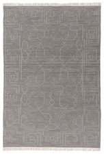 Tapis IKEA TARGRAS, tissé plat, gris foncé fait main 5 ' 7 "x7 ' 10" 170x240 ...