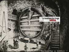 Monster barrels, Heidelberg, Germany, photo glass plate, positive 8.5x10 cm