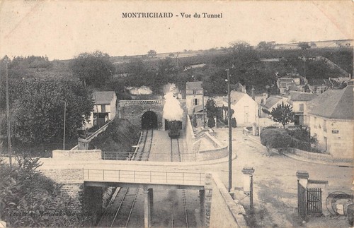 Cpa montrichard vue du - 41,