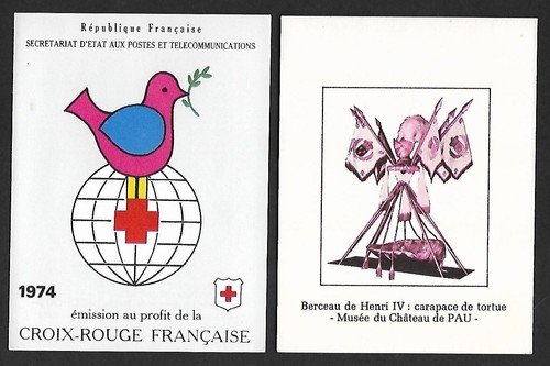Carnet croix rouge 1974 - carnet, 1974**