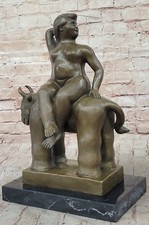 Sculpture Statue En Bronze Akt