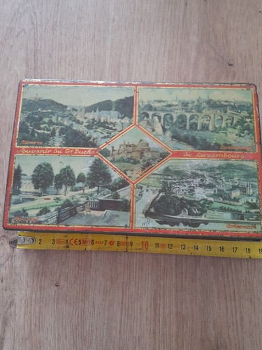 Ancienne boîte tôle - boîte,