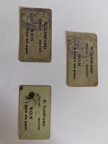 Lot tickets bons - lot, de