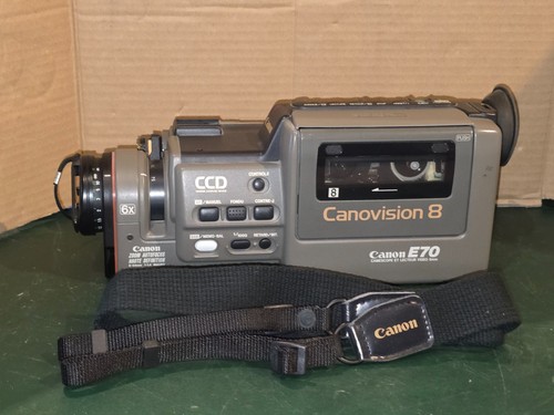 Caméscope vintage canon e70 - vintage,