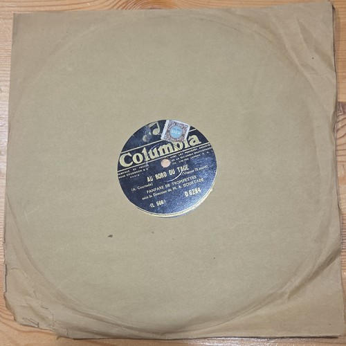 Disque tours columbia d - columbia,