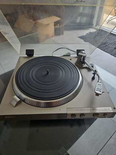 Platine vinyle sony 212 - sony, –