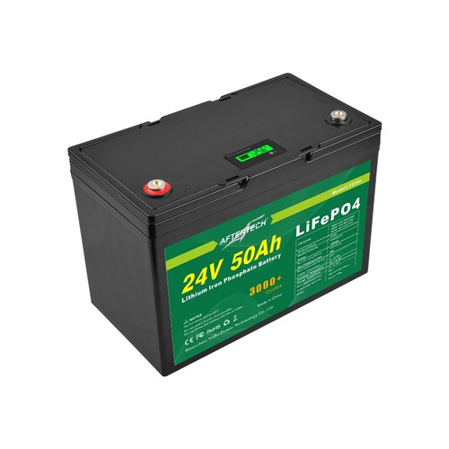 24v 50ah lifepo4 lot batterie - lifepo4,