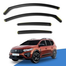 Dacia Jogger 2021-Onwards 5 Door MPV Wind Deflectors 4pc Edgevisors Tinted