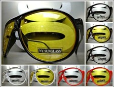 Homme Femme Classique Vintage Style Rétro Jour Nuit Soleil Verres Transparent Ou