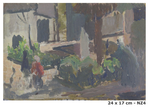 Petit tableau esquisse vintage - tableau,
