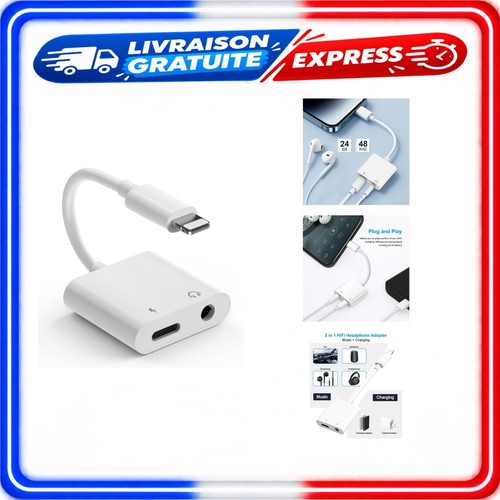 Adaptateur lightning vers - lightning,