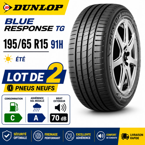Lot pneus dunlop - lot, 2