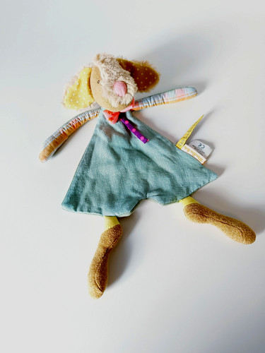 Doudou plat jean - doudou,