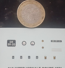 decals decalcomanie 1/43 ferrari 212 inter vignale