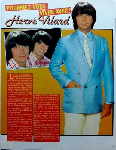Herve vilard coupure de - herve, =