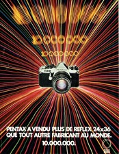1981 Advertising 079 Pentax 24x36 SLR Camera AD