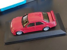 Mercedes 190 E Evo 1 Best Nr 3000R Street Signal Red Minichamps