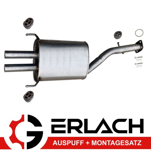 Silencieux échappement pour - silencieux,