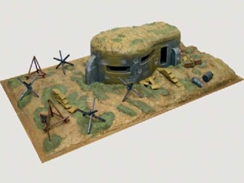 Italeri diorama bunker - bunker, et
