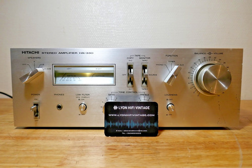 Amplificateur hitachi stereo - amplificateur,