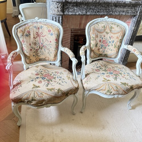 Paire cabriolets 18 eme - de,