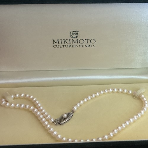 Mikimoto cultured white round - mikimoto,
