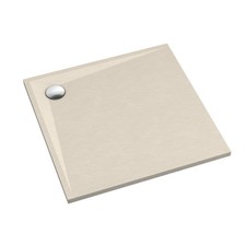 Receveur De Douche Stabilsound Plus Helio Cashmere Effet Pierre 80x80x3 Cm