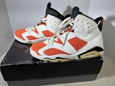 Jordan 6 Retro Hare Shoes Mens Size 10.5 White Red OG 2020 384664-060 Basketball