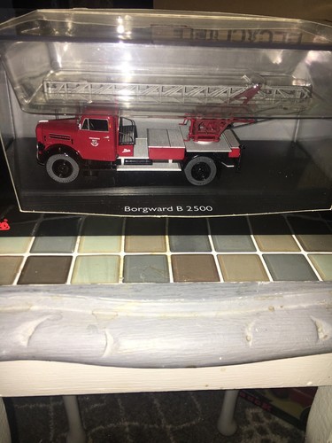 Schuco firefighters borgward - borgward, b