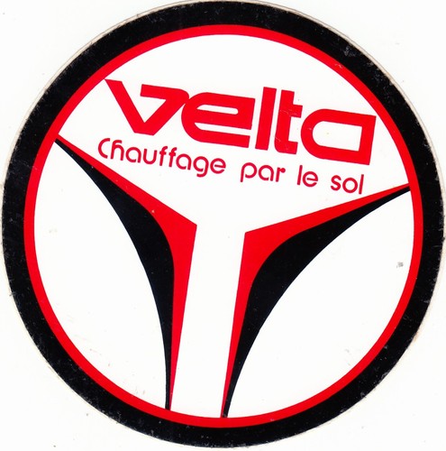 Autocollant velta chauffage - autocollant, .