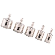 10 pcs Foret a scie de tuile de diamant Ensemble de foret Coupe d'ardoise d2032