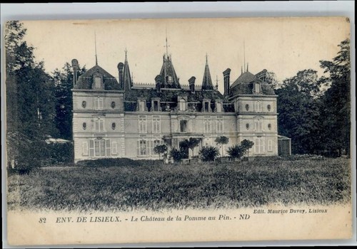Lisieux chateau pomme pin - chateau,