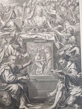 Gravure sur papier  XVIIème